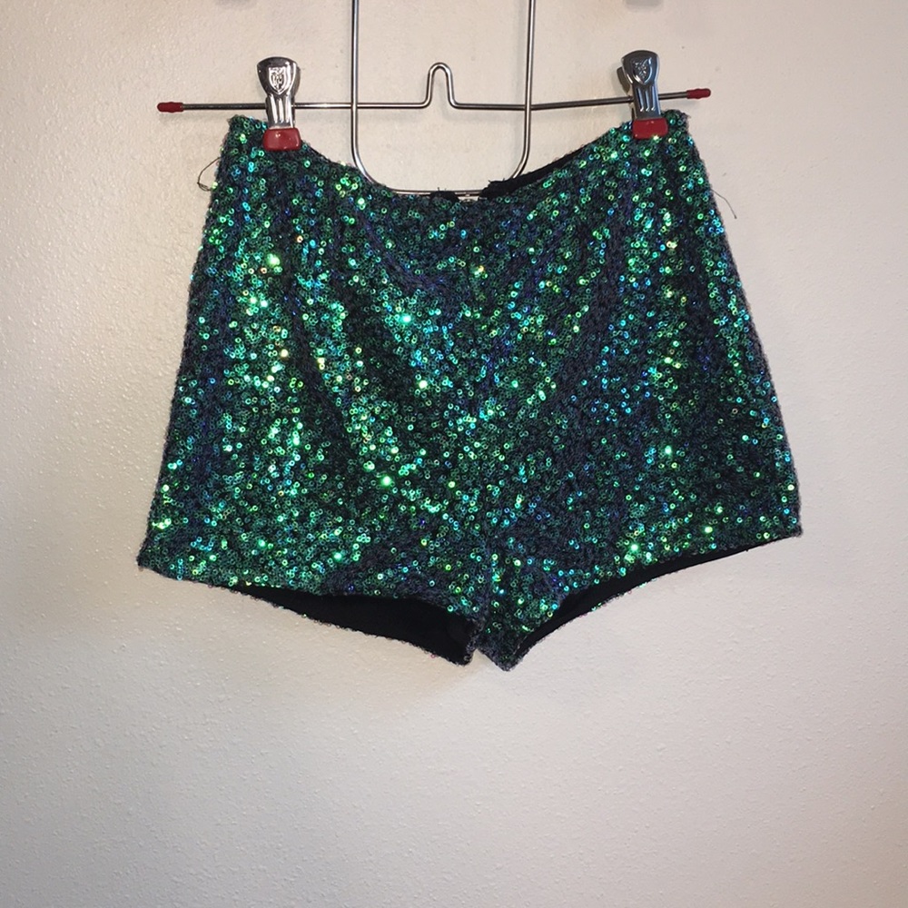 Sparkly shorts
